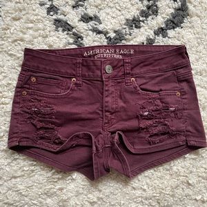 American Eagle Stretch Denim Shorts, Size 4